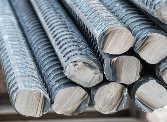 laminagem a quente reforçada deformada A615 das barras de aço de 12mm ASTM
