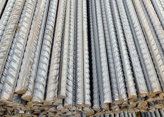 25mm deformou a barra de aço laminada a alta temperatura, HRB500 metal Ros usados na construção